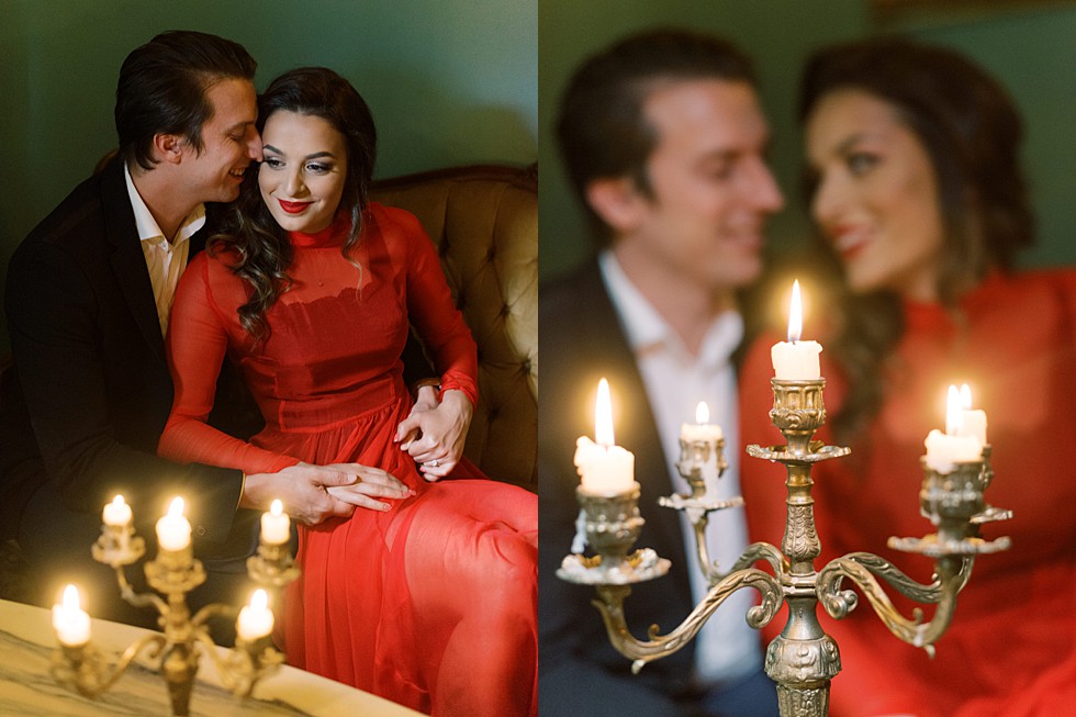 Sedinta foto de logodna la Ceainaria Infinitea - Bucuresti
